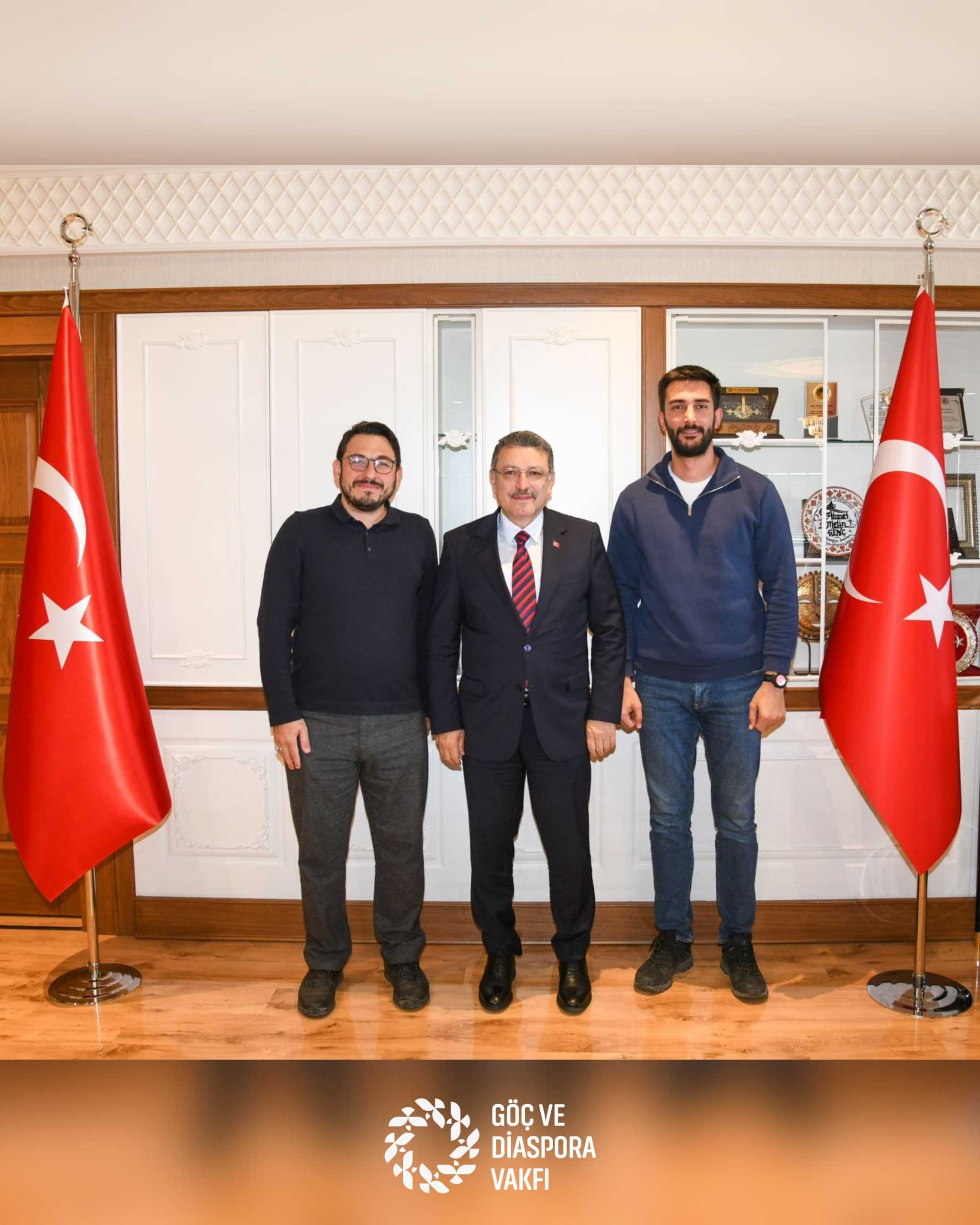 Ahmet Metin Genç Bey’e Ziyaretimiz Gerçekleşti.