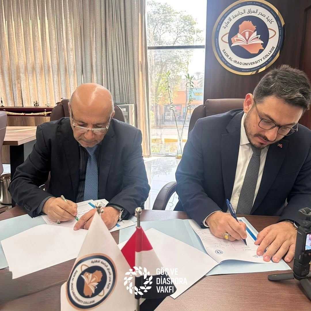 GDV ile Irak Sadr Külliyesi Arasında İş Birliği Protokolü İmzalandı